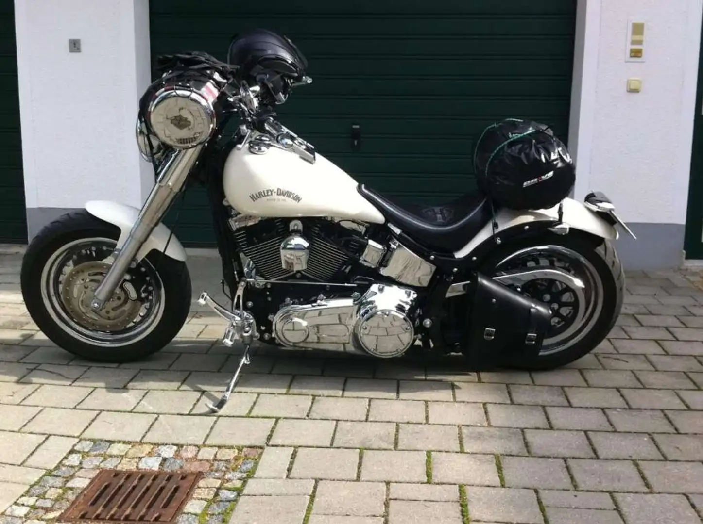 Harley-Davidson Fat Boy FLSTF Weiß - 2