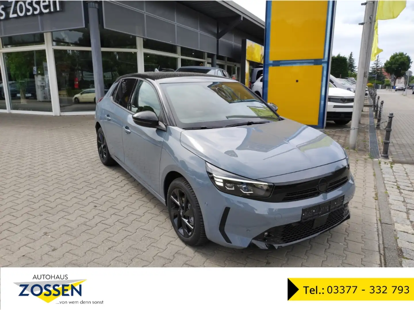 Opel Corsa F GS Navi LED Blendfreies Fernl. Kurvenl. Gris - 1