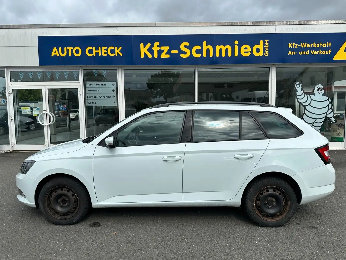 Skoda Fabia Combi Ambition*Klima*DAB*SHZ Weiß - 2