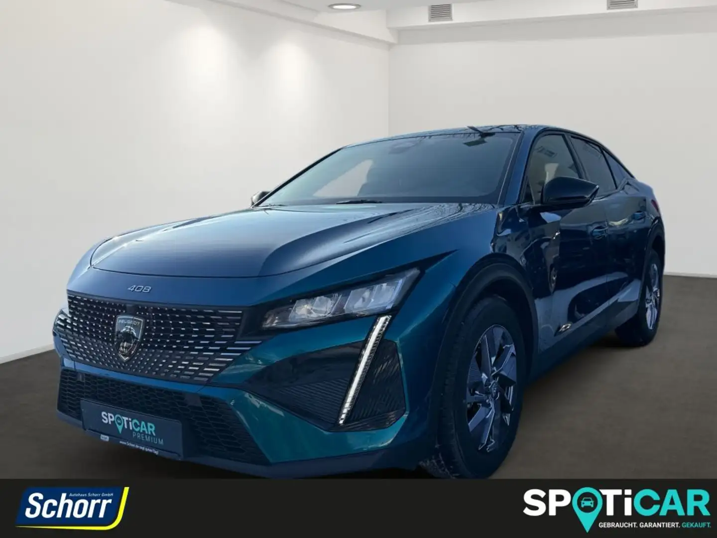 Peugeot 408 HYBRID 145 e-DSC6 Allure Blau - 1