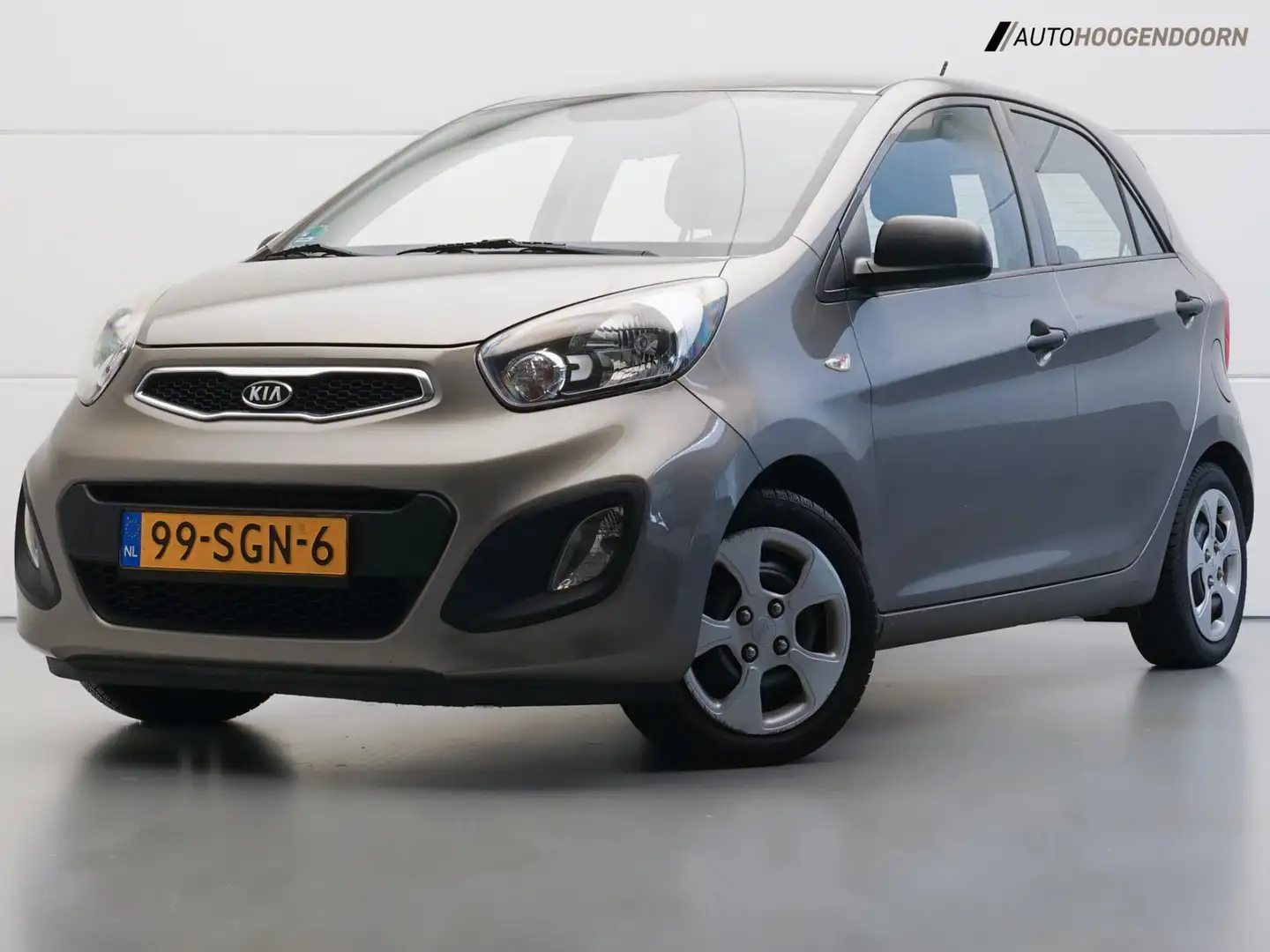 Kia Picanto 1.2 CVVT Comfort Pack 5-deurs (APPLE CARPLAY,AIRCO Gris - 1