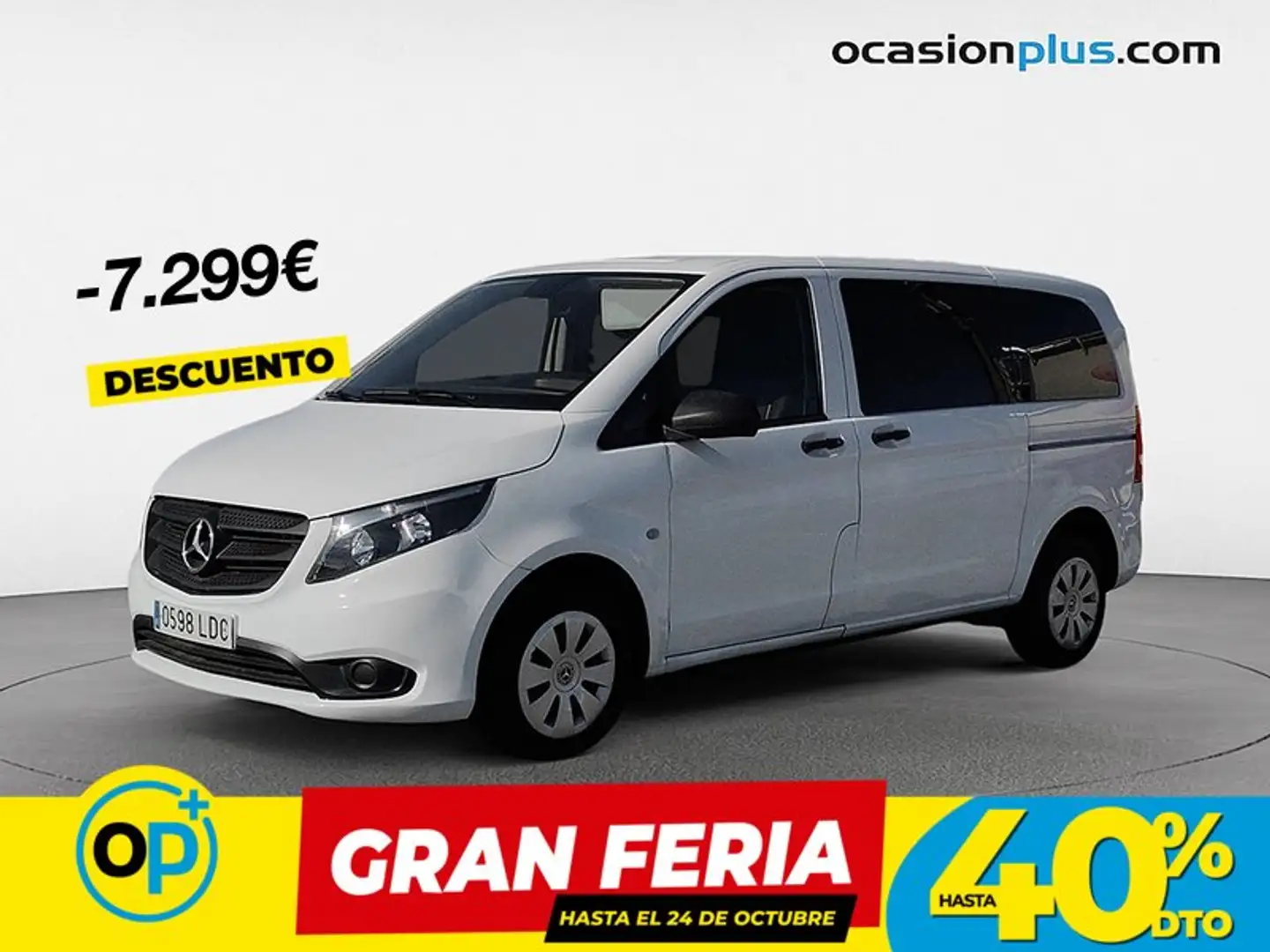 Mercedes-Benz Vito Tourer 114 CDI Pro Compacta Blanco - 1