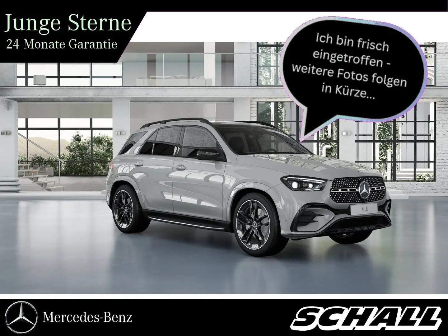 Mercedes-Benz GLE 450 d 4M AMG+NIGHT+22"+DIS+AHK+PANO+360°+LED Grau - 1