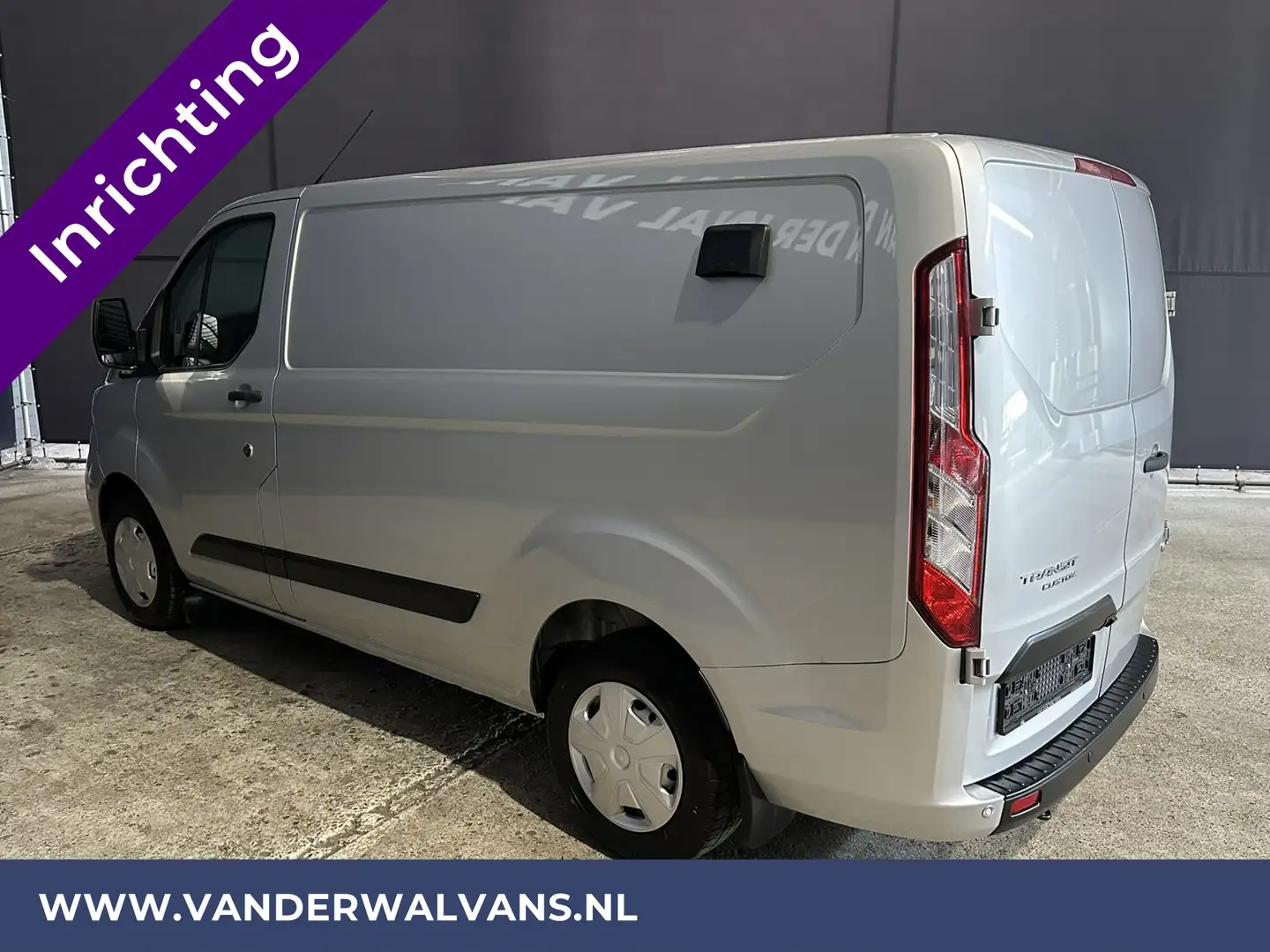 Ford Transit Custom 2.0 TDCI 131pk L1H1 Inrichting Euro6 Airco | Camer Zilver - 2