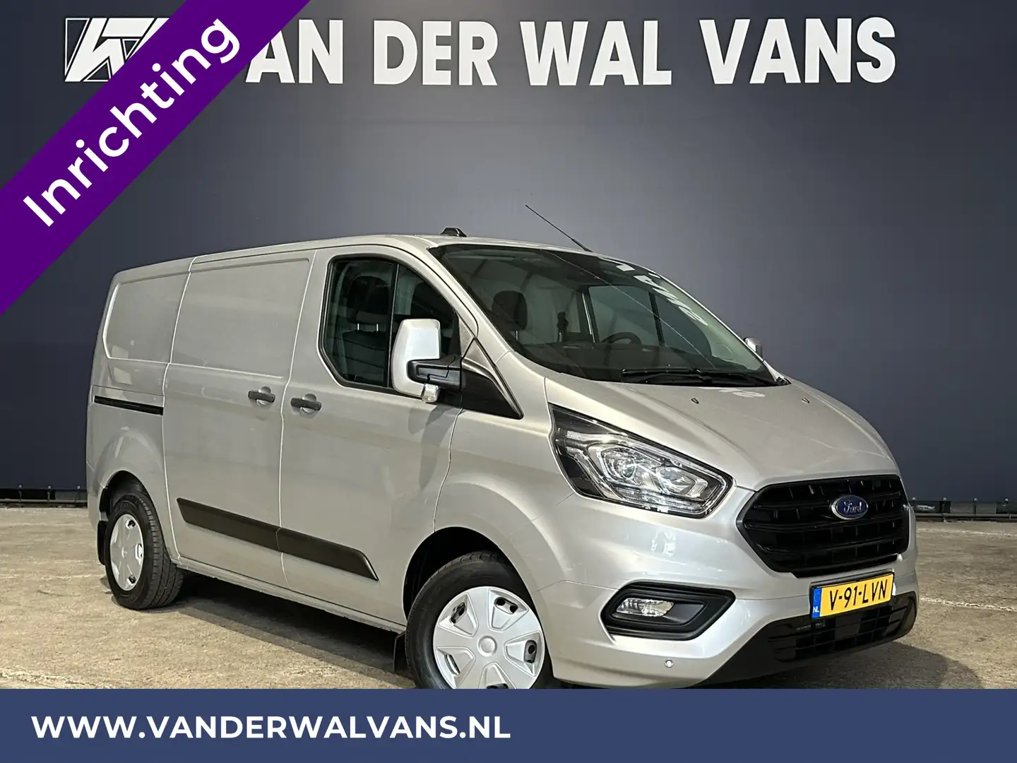 Ford Transit Custom 2.0 TDCI 131pk L1H1 Inrichting Euro6 Airco | Camer Argent - 1