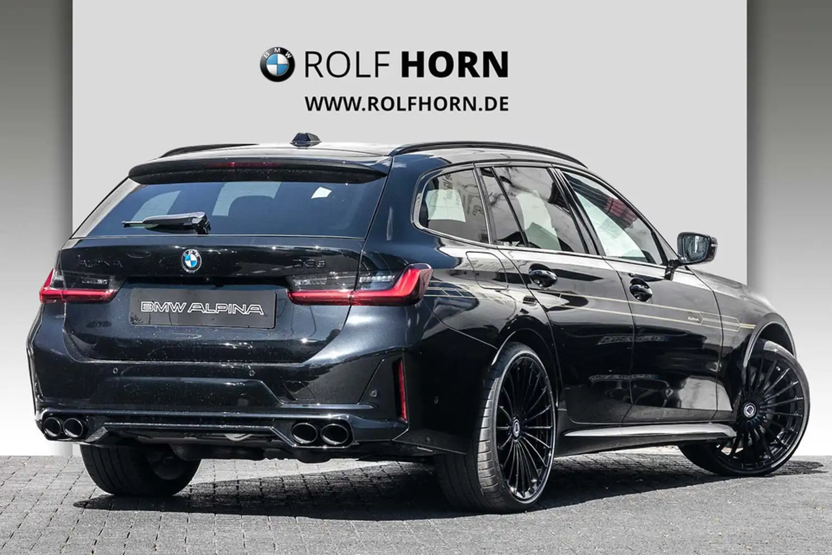 Alpina D3 S 3.0 Allrad HUD 360 Pano har/kar Leder 360 Schwarz - 2