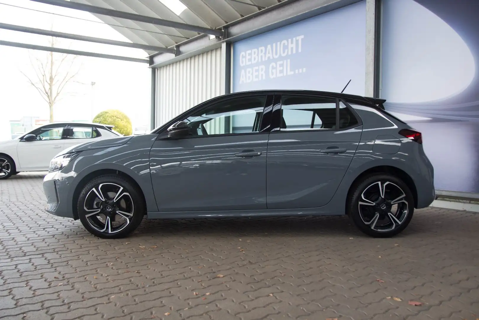 Opel Corsa 1.2 Turbo Sport KAMERA/LED/PANO/TOTWINKEL Grau - 2