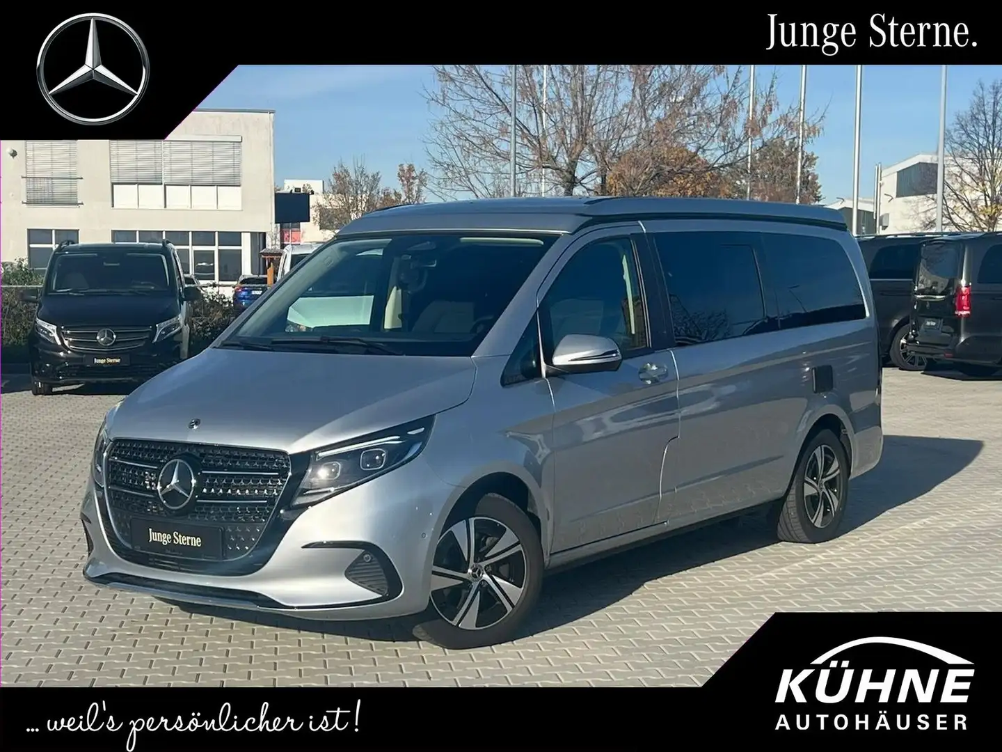 Mercedes-Benz V 250 V250 d 4M Marco Polo Premium+Aerodynamik+ MoPf ! Silber - 1