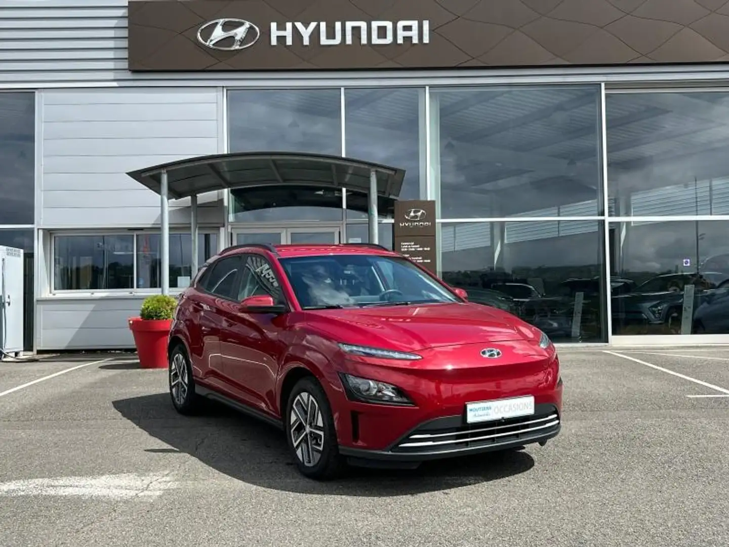 Hyundai KONA Electric 39kWh - 136ch Intuitive Rouge - 1