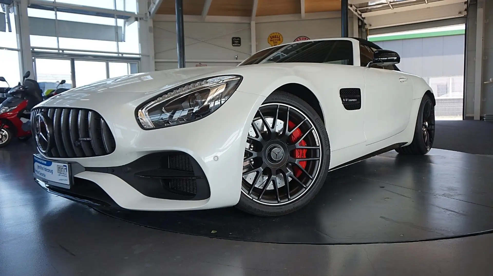 Mercedes-Benz AMG GT *Roadster*BURMESTER*NAVI*KlappenAuspuff Weiß - 1