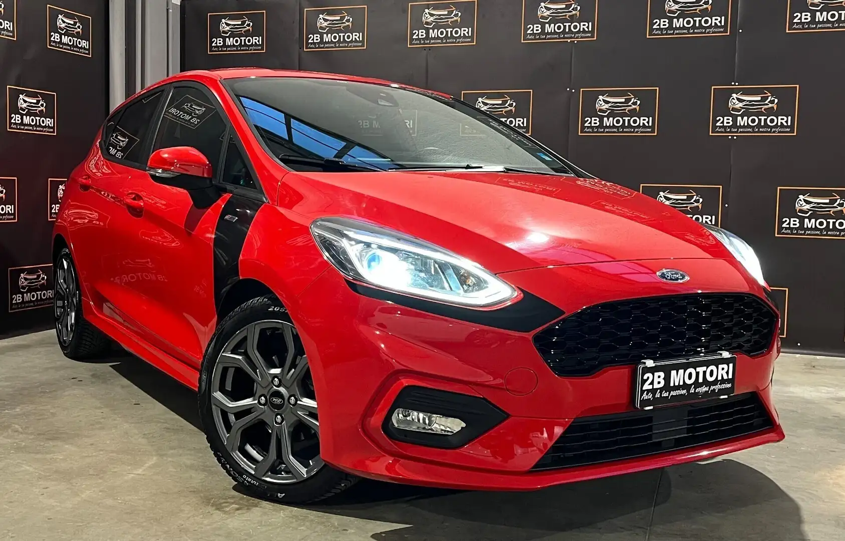 Ford Fiesta Fiesta 1.0 Ecoboost 95 CV 5 porte ST-Line Rouge - 1