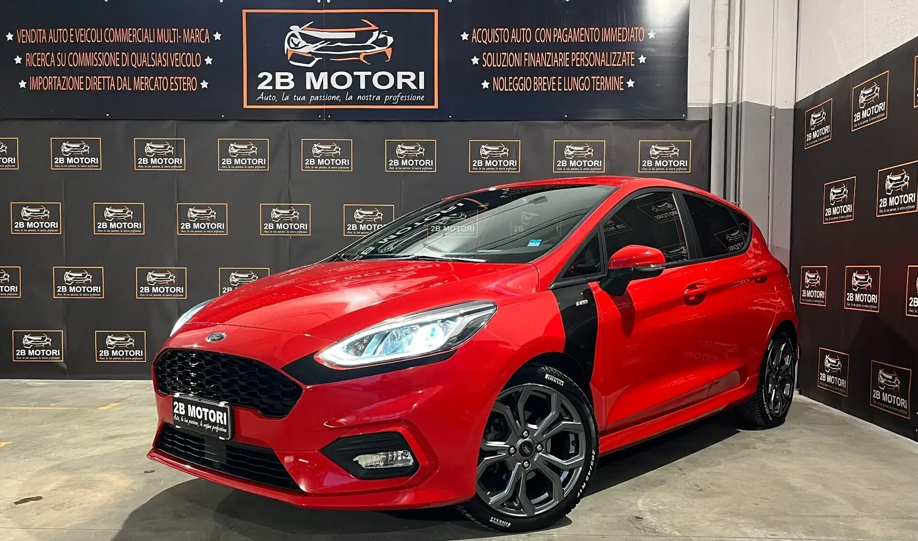 Ford Fiesta Fiesta 1.0 Ecoboost 95 CV 5 porte ST-Line Rouge - 2