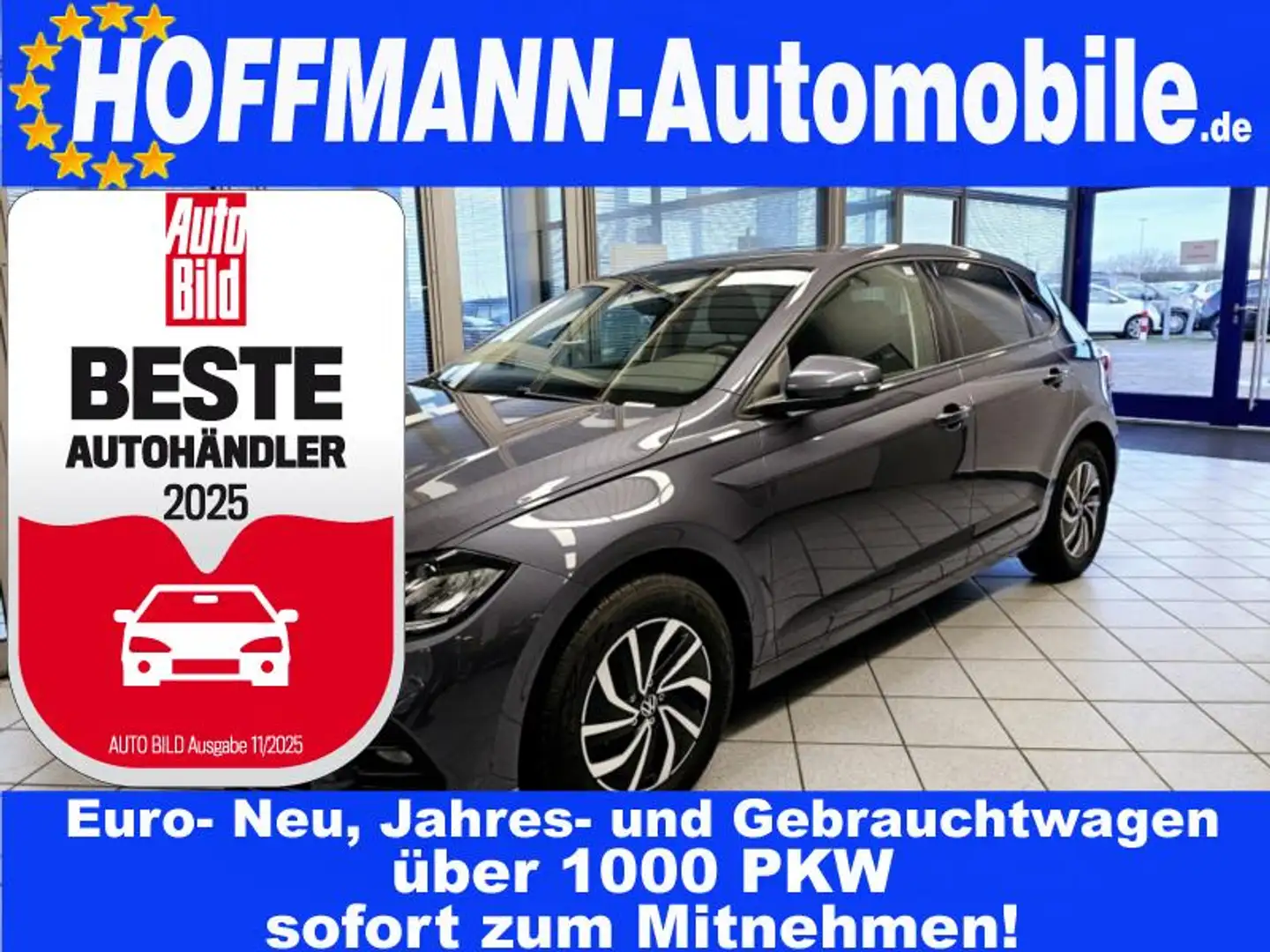 Volkswagen Polo Life SHZ,Kamera,Klima,App-Connect,Alu,LED Gri - 1