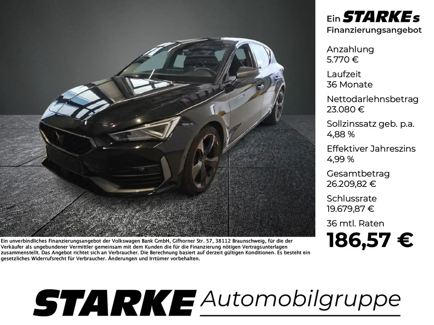 SEAT Leon 1.5 eTSI DSG Schwarz - 1