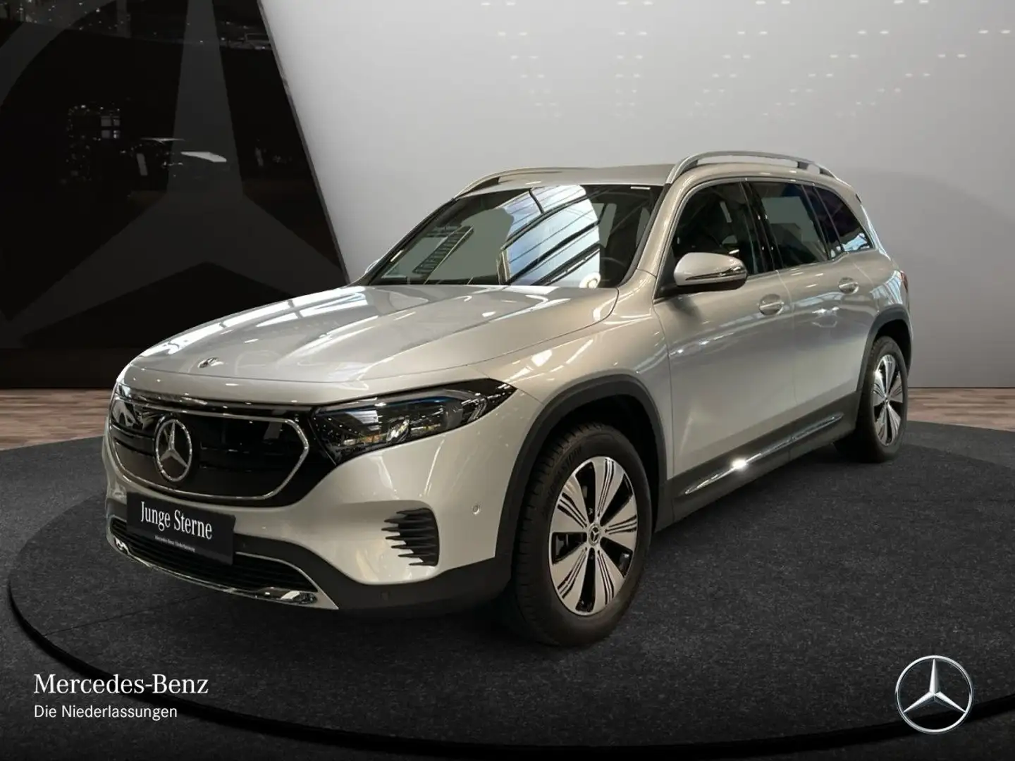 Mercedes-Benz EQB 300 4M PROG+KAMERA+SPUR Argent - 2
