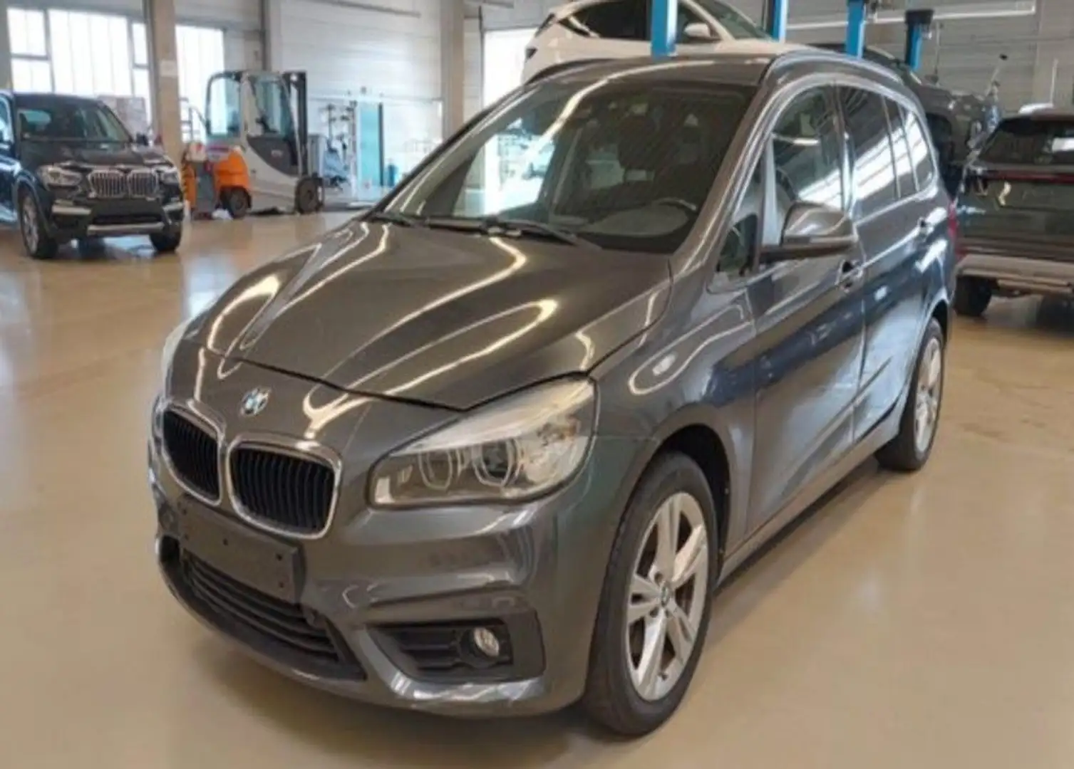 BMW 218 2 Gran Tourer 218 d 7-Sitzer --diebstahlschaden Grijs - 2