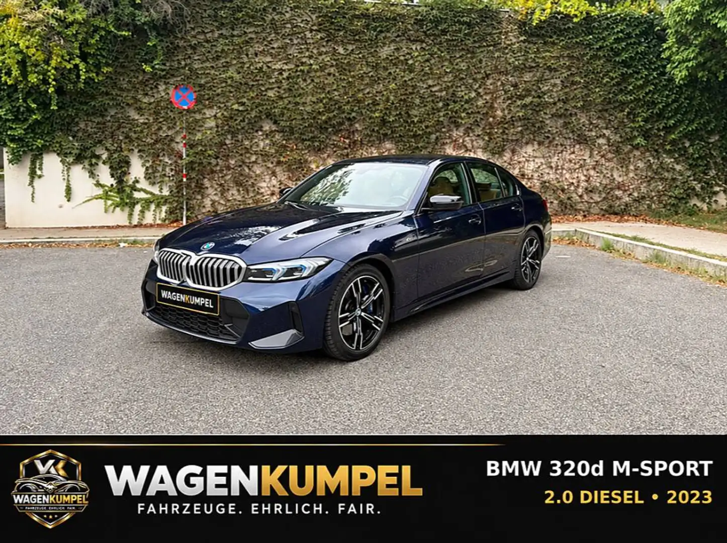 BMW 320 320 d M Sport Blau - 1