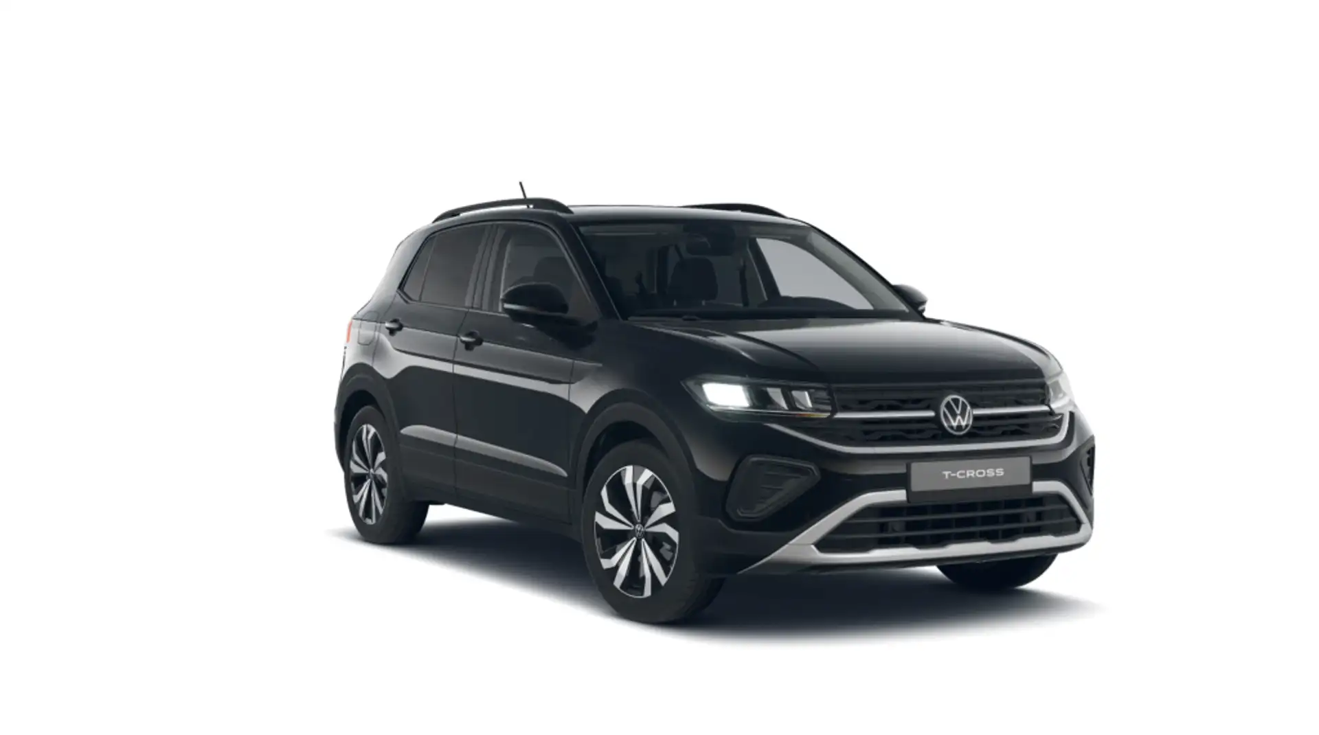 Volkswagen T-Cross 1.0 TSI Más 85kW Negro - 2
