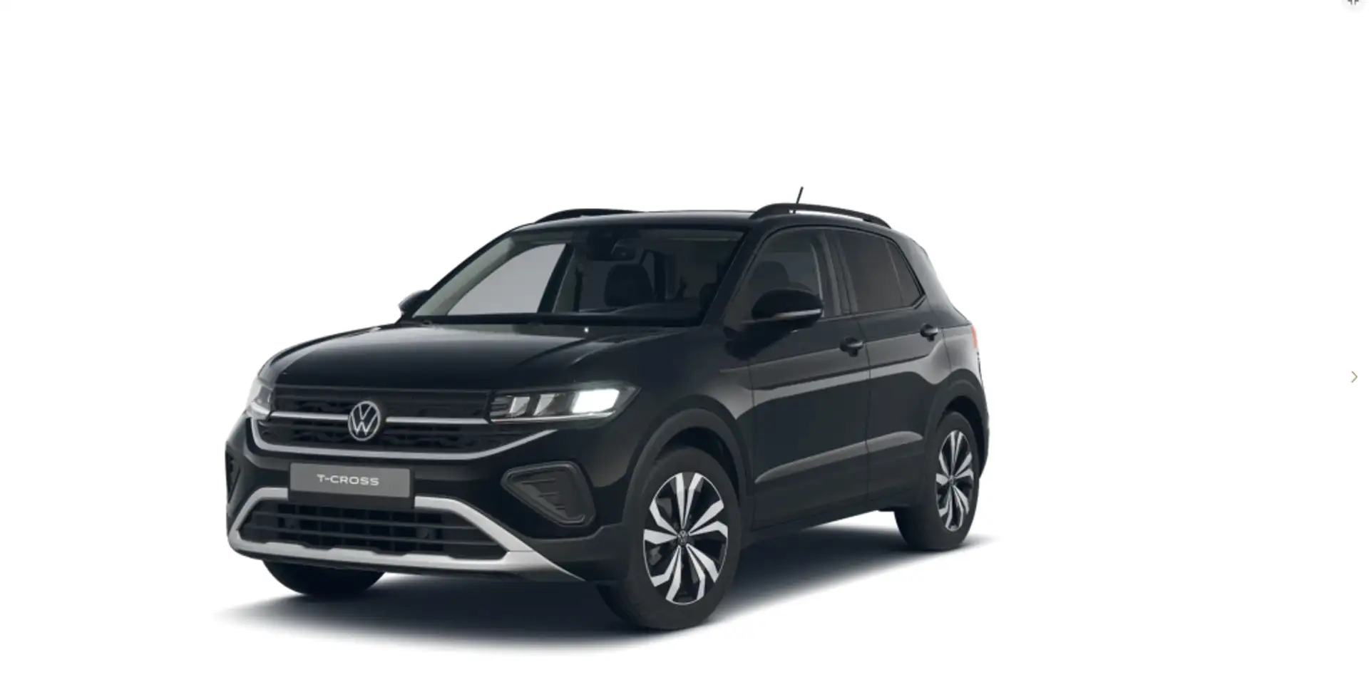 Volkswagen T-Cross 1.0 TSI Más 85kW Negro - 1