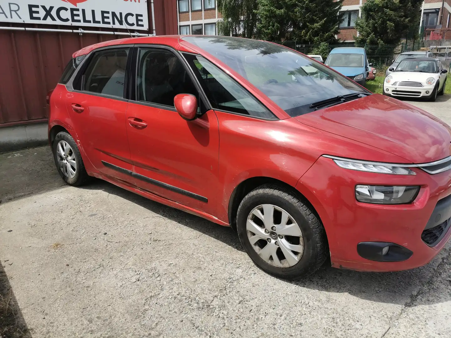 Citroen C4 Picasso 1.6 e-HDi Business GPS (Fleet) Rouge - 2