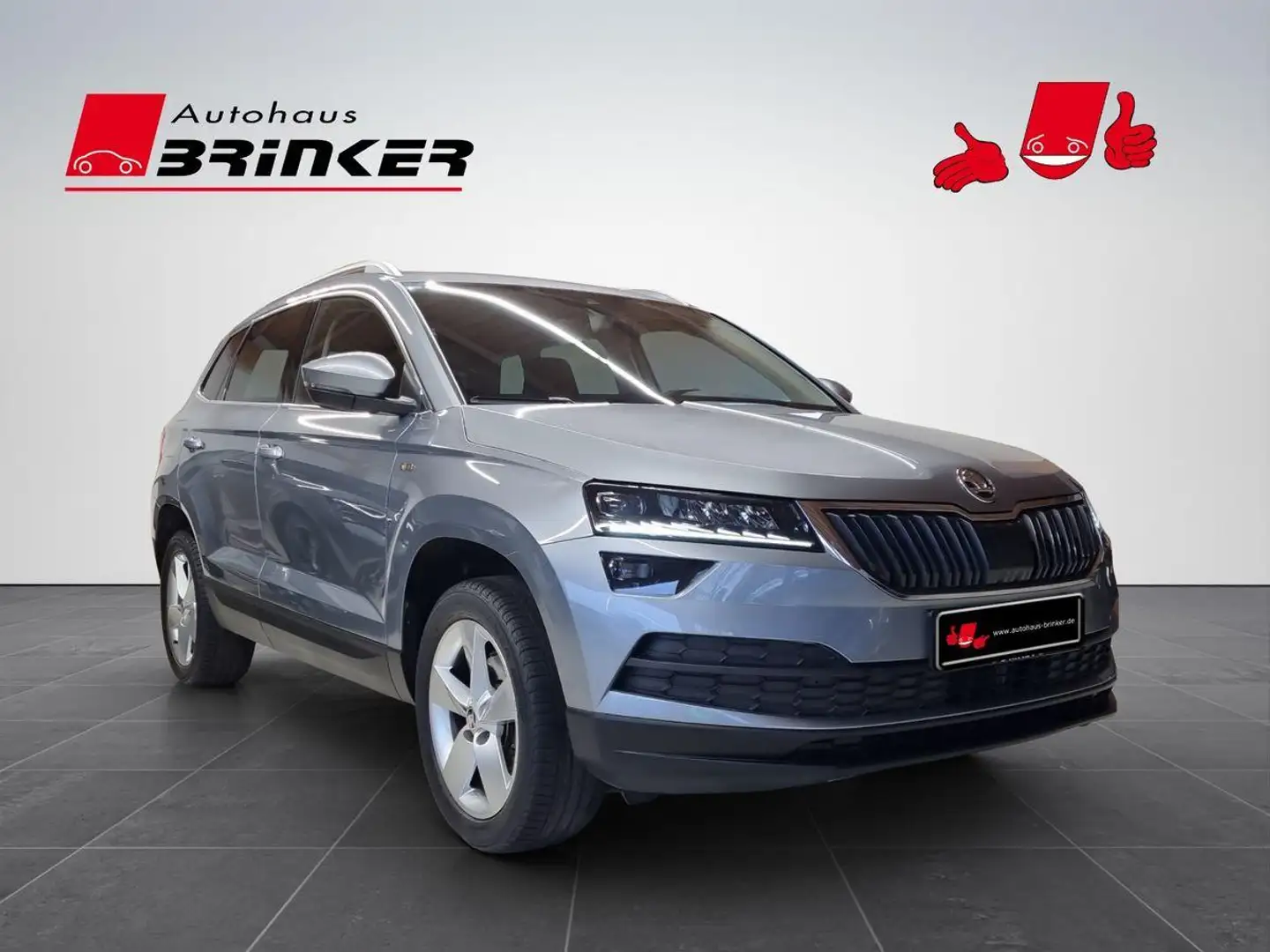 Skoda Karoq Soleil 1.0 TSI LED Navi Klima AHK Grau - 1