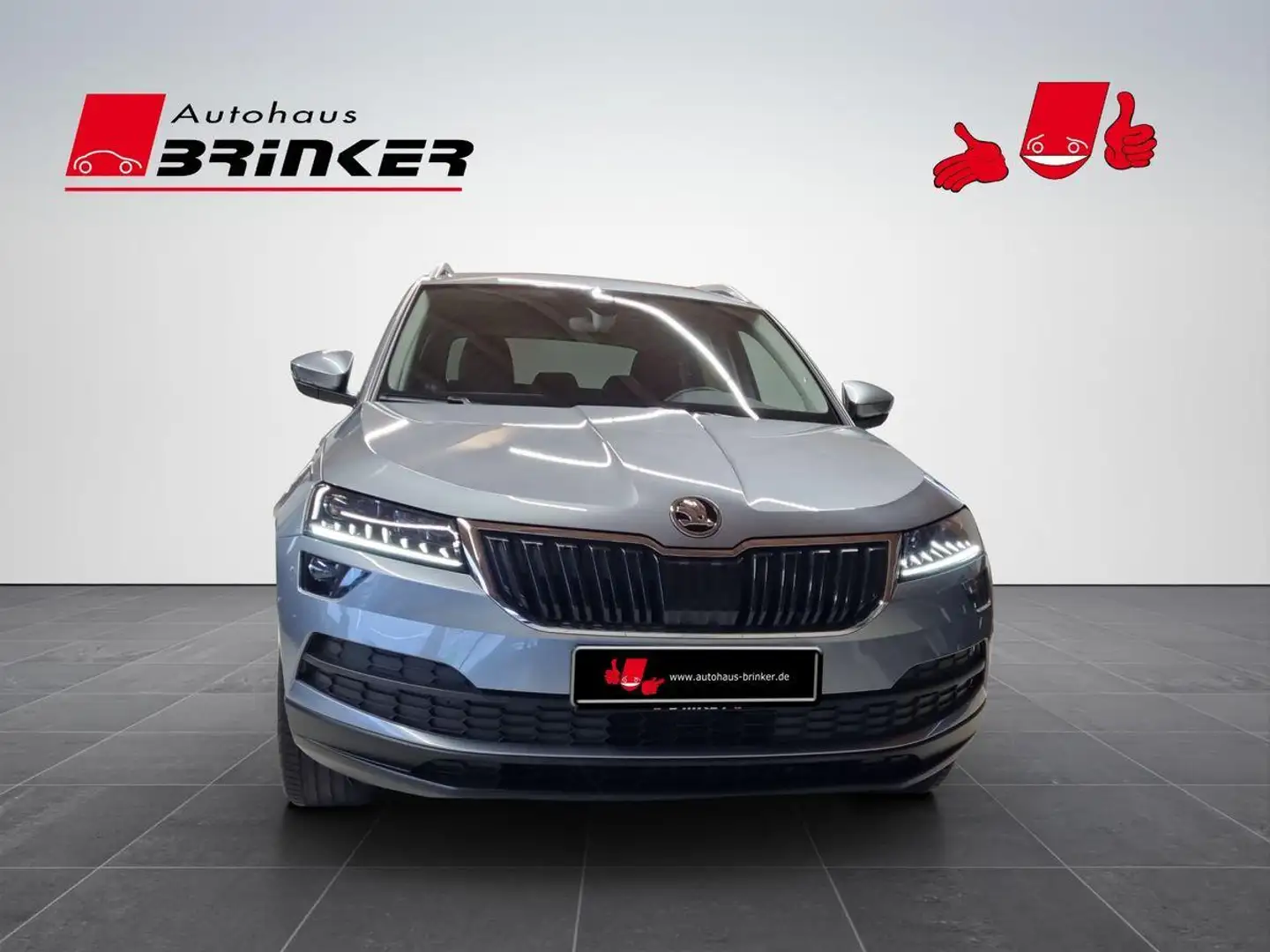 Skoda Karoq Soleil 1.0 TSI LED Navi Klima AHK Grau - 2