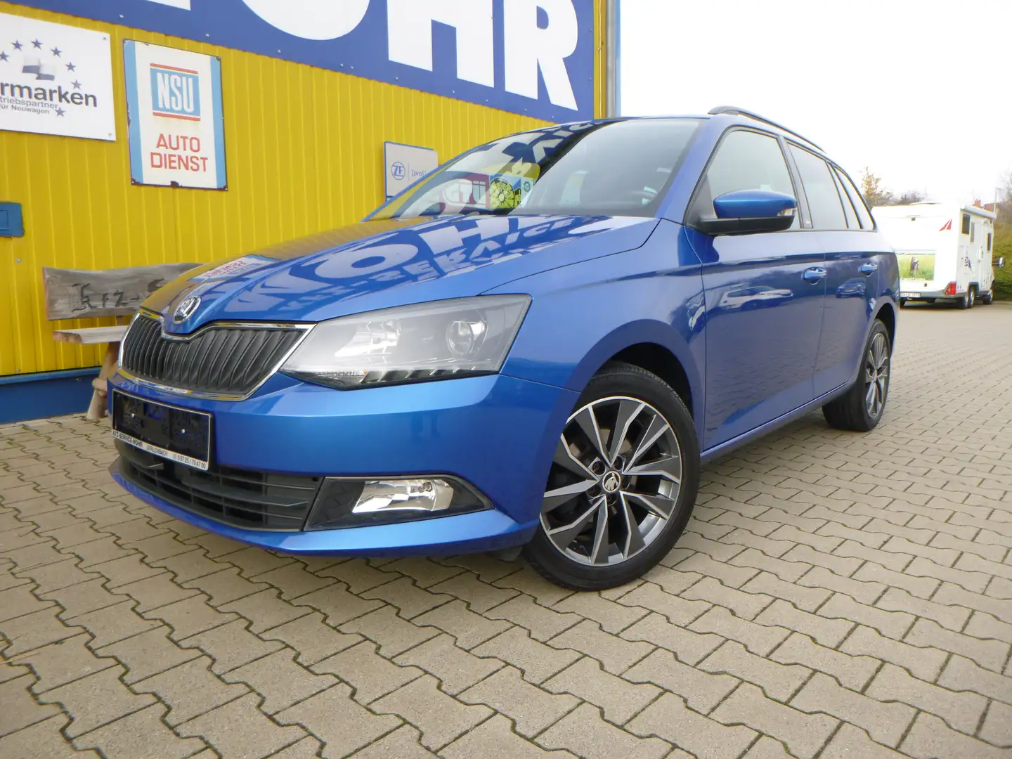 Skoda Fabia Edition; Kombi; 1.Hd. 12 Mon. Garantie; Sauber! Azul - 1