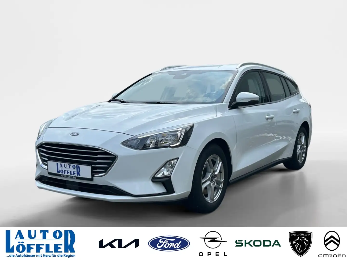 Ford Focus 1.0EB Turnier Cool+Connect Navi SHZ FHZ Klima Blanco - 1