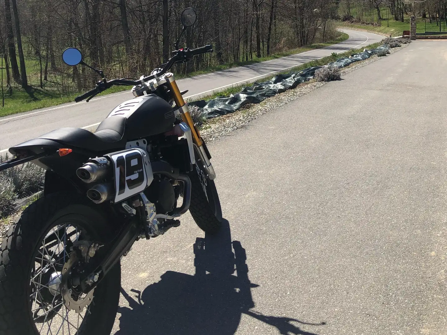 Fantic Caballero 500 Flat Track Czarny - 2