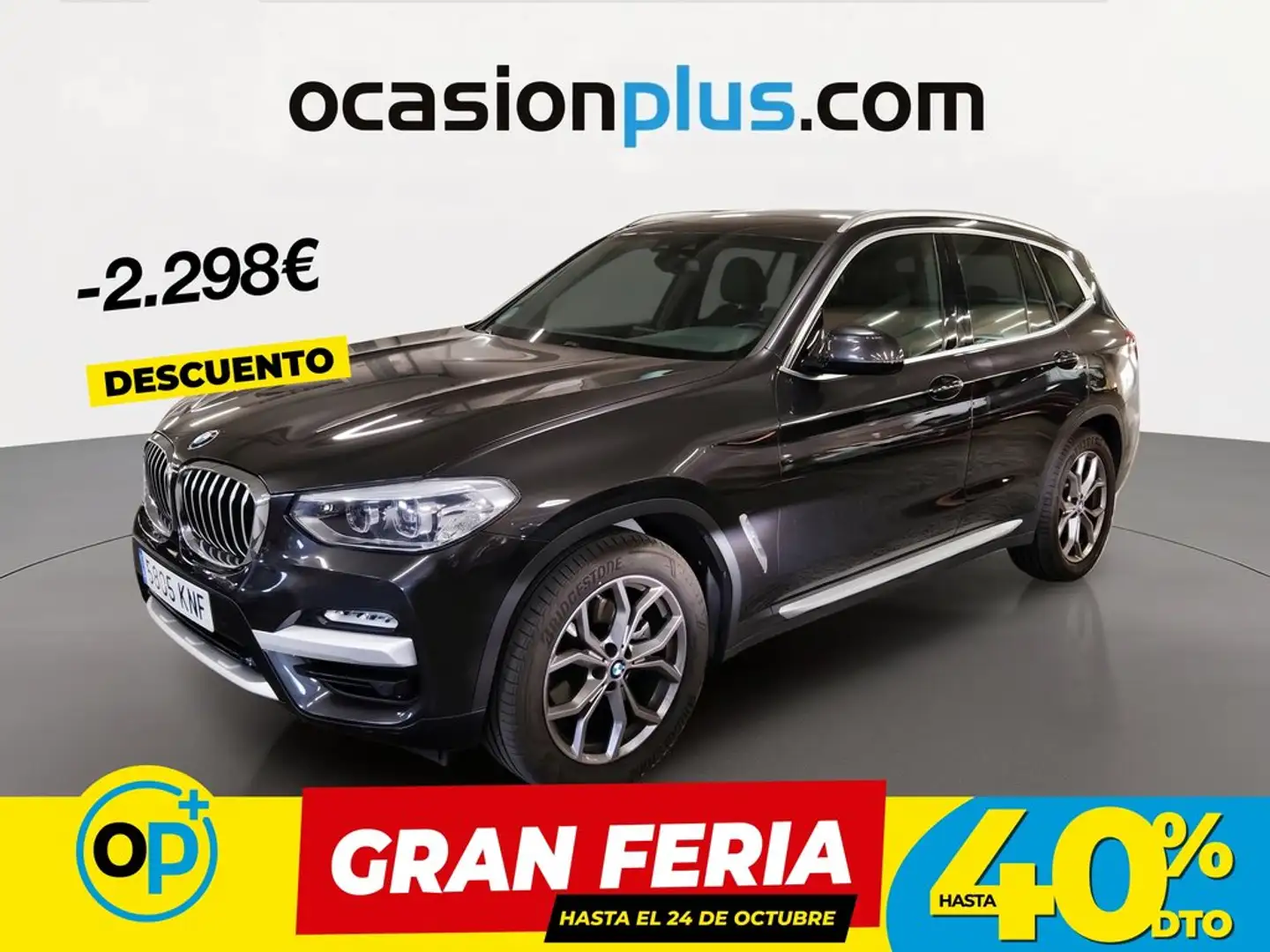 BMW X3 xDrive 20dA Negro - 1