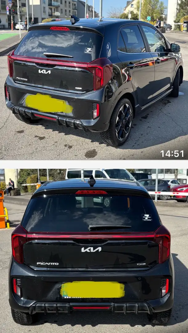 Kia Picanto Picanto 1.2 Automatik GT-LINE Noir - 2