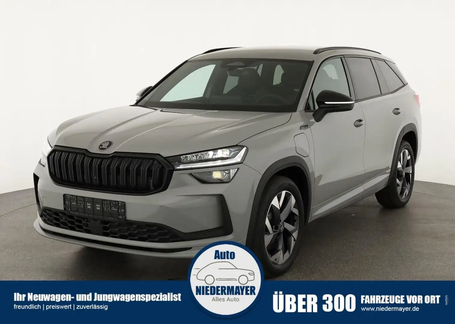 Skoda Kodiaq 1.5 TSI iV Sportline, AHK, Matrix, Navi, Kamera, s Сірий - 1