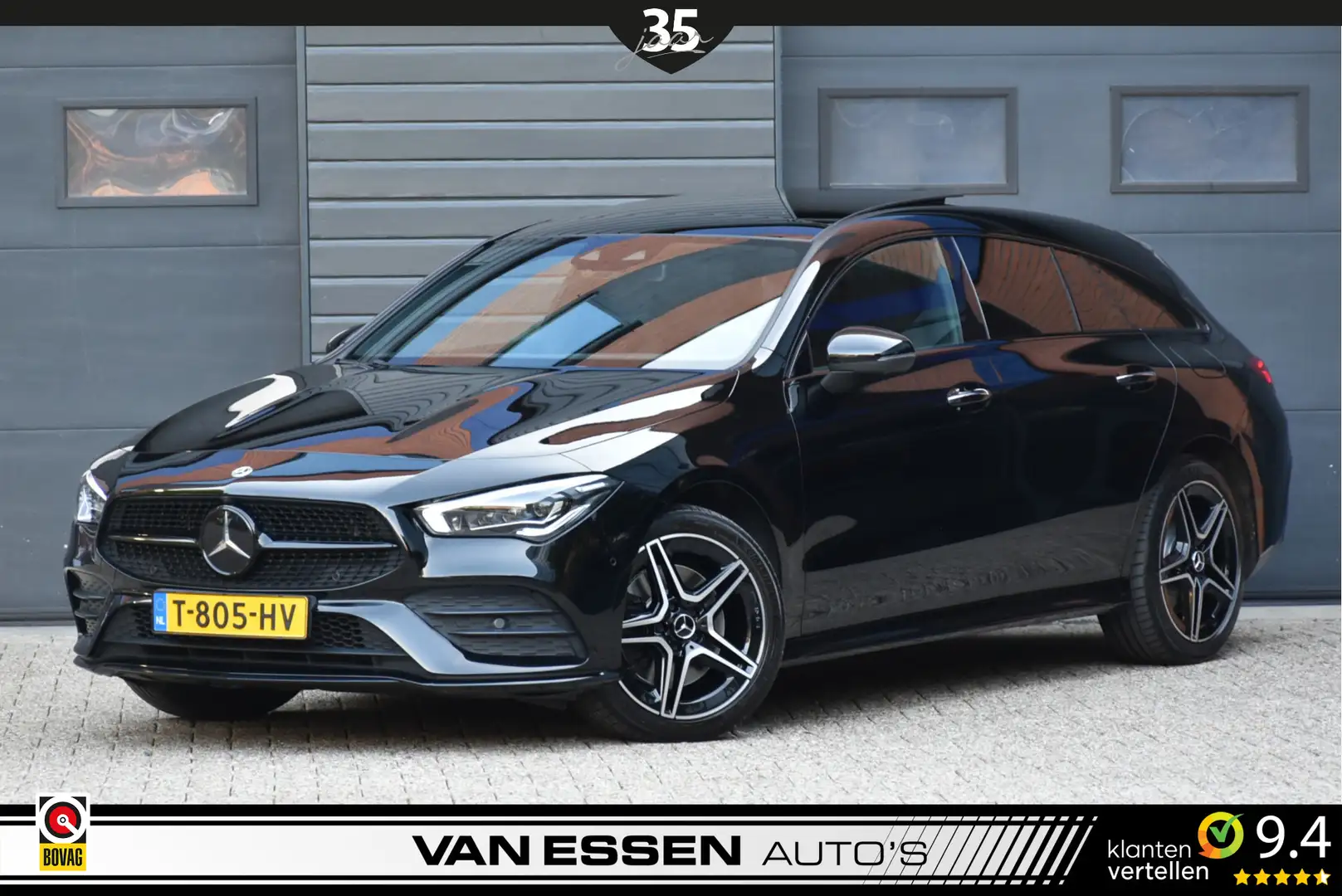 Mercedes-Benz CLA 250 Shooting Brake e AMG Pano-Dak 360-Camera ACC Sfeer Zwart - 1