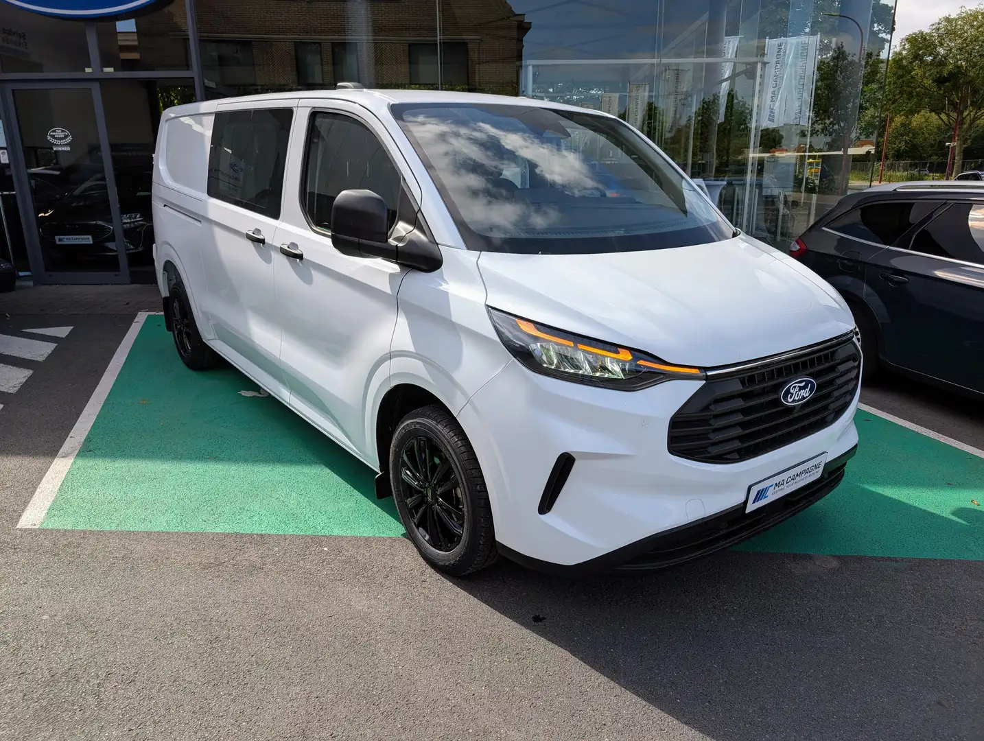 Ford Transit Custom DC Trend 320L L2 2.0TDCi 150pk Weiß - 1