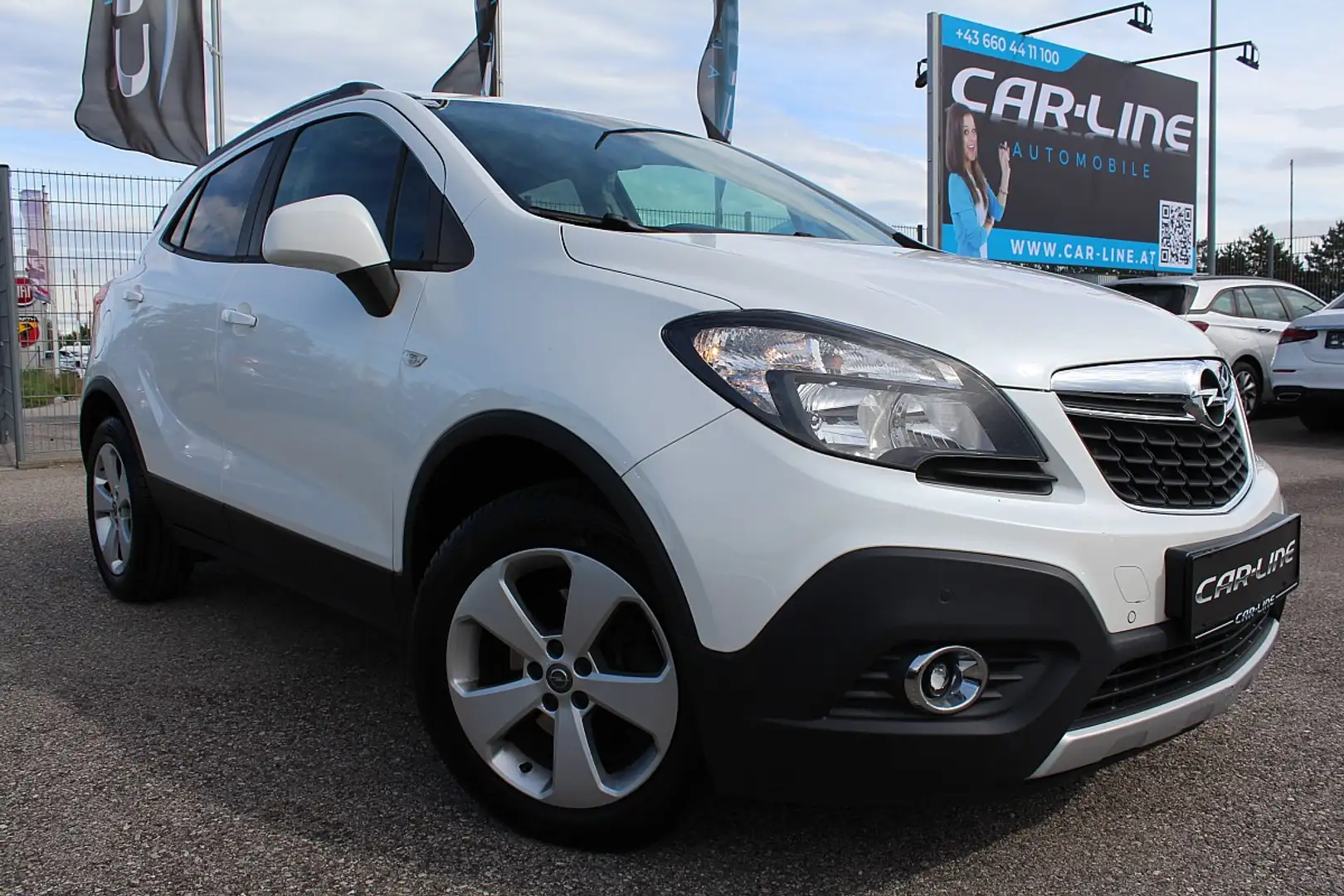 Opel Mokka 1,6 CDTI Ecotec Edition Allrad. Parksensor, Tem... Weiß - 1