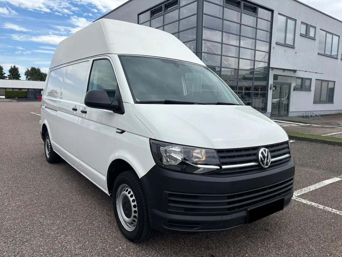 Volkswagen T6 Transporter T6 Kasten Hochdach lang L2H3 KLIMA Tempomat Weiß - 1