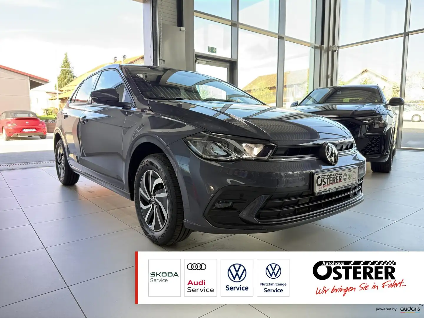 Volkswagen Polo 1.0 TSI Life-4 Jahre Garantie-Digital Cockpit-Rück Gris - 1
