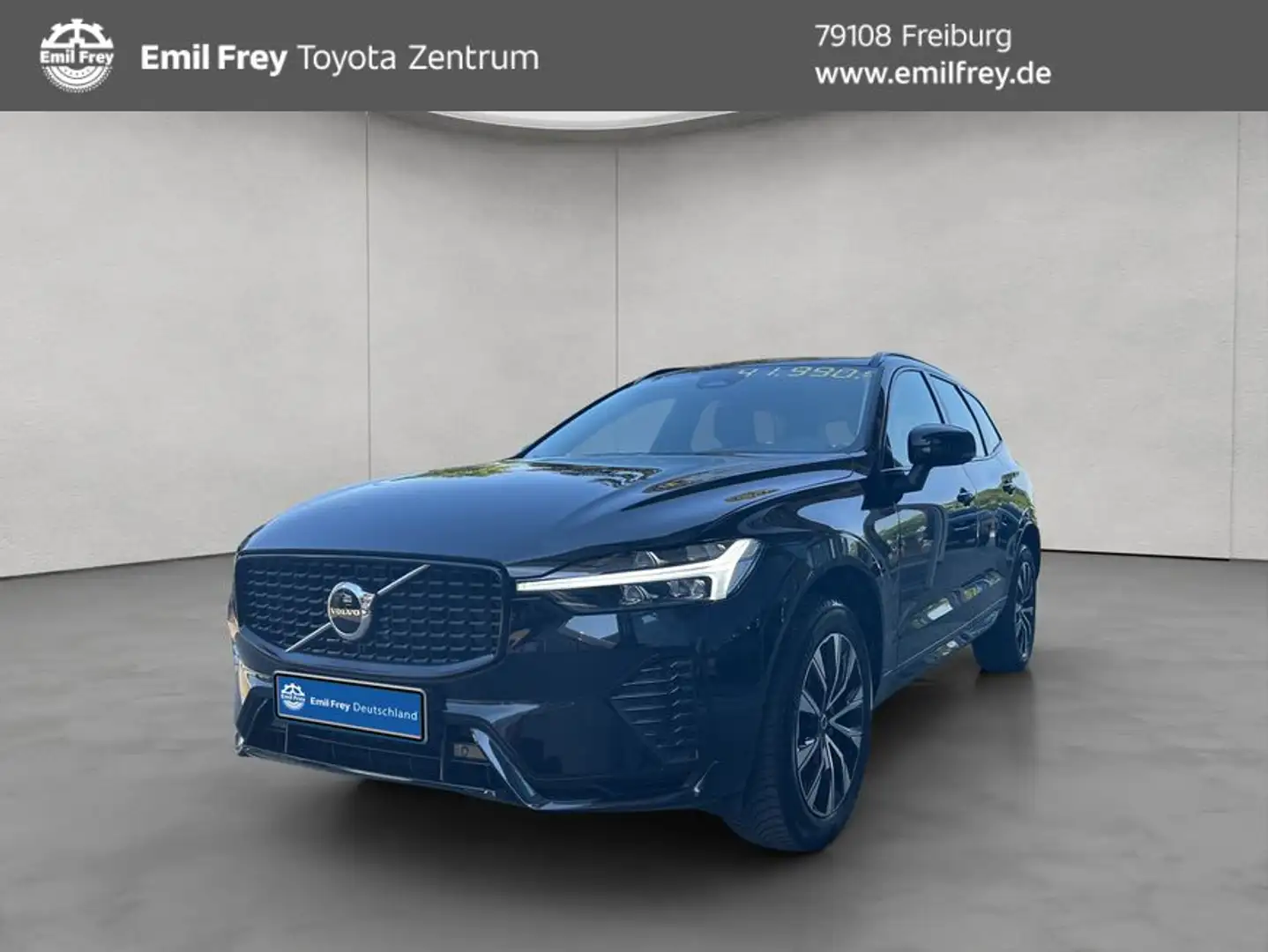 Volvo XC60 XC60 B4 B Plus Dark Zwart - 1
