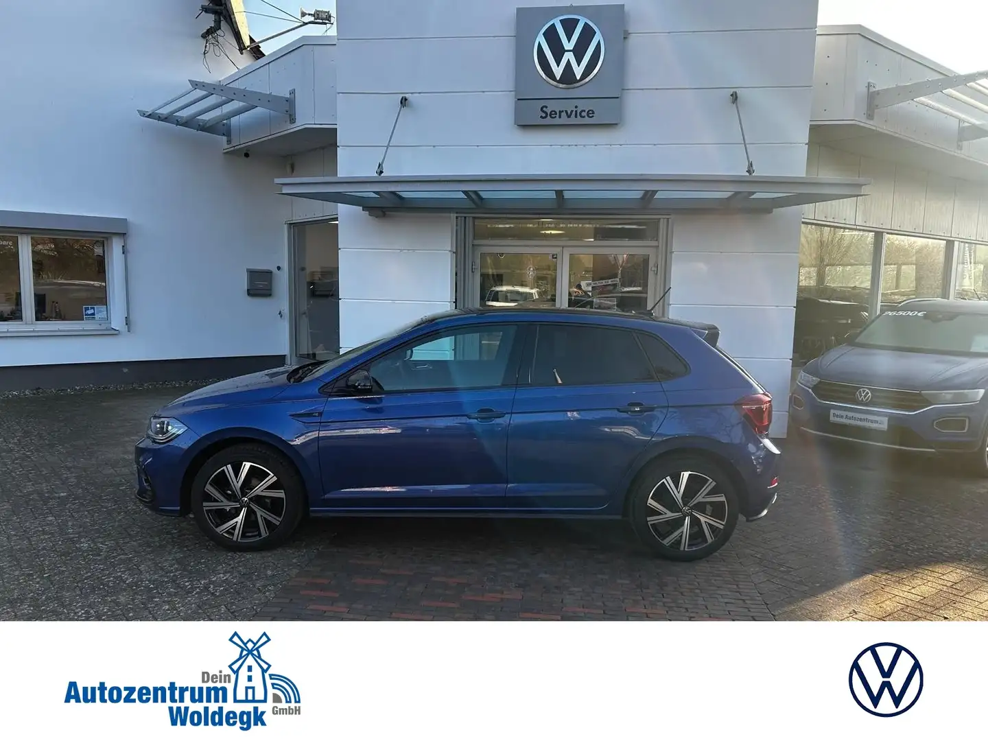 Volkswagen Polo AE 1.0 TSI R-Line Blau - 1