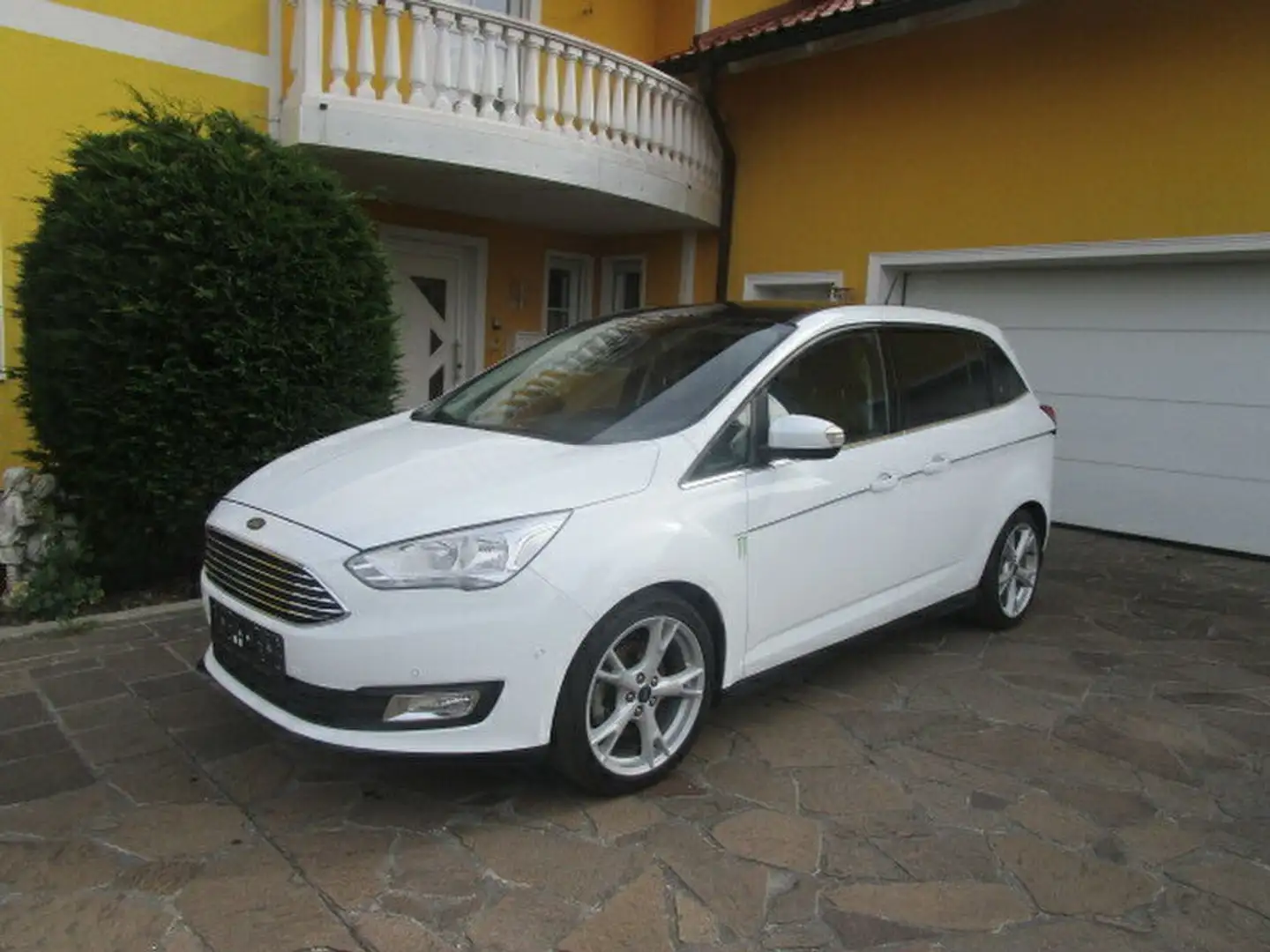 Ford Grand C-Max Titanium PANORAMA - KAMERA - WP - AHV- Weiß - 1