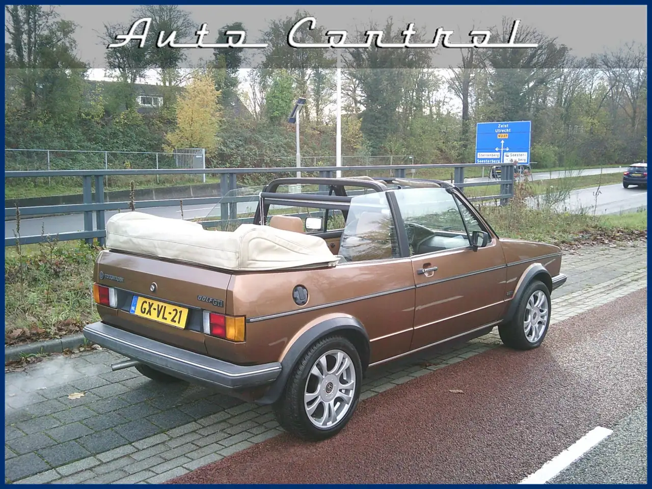 Volkswagen Golf Cabriolet I GTI cabriolet Sudanbraun, foto 5