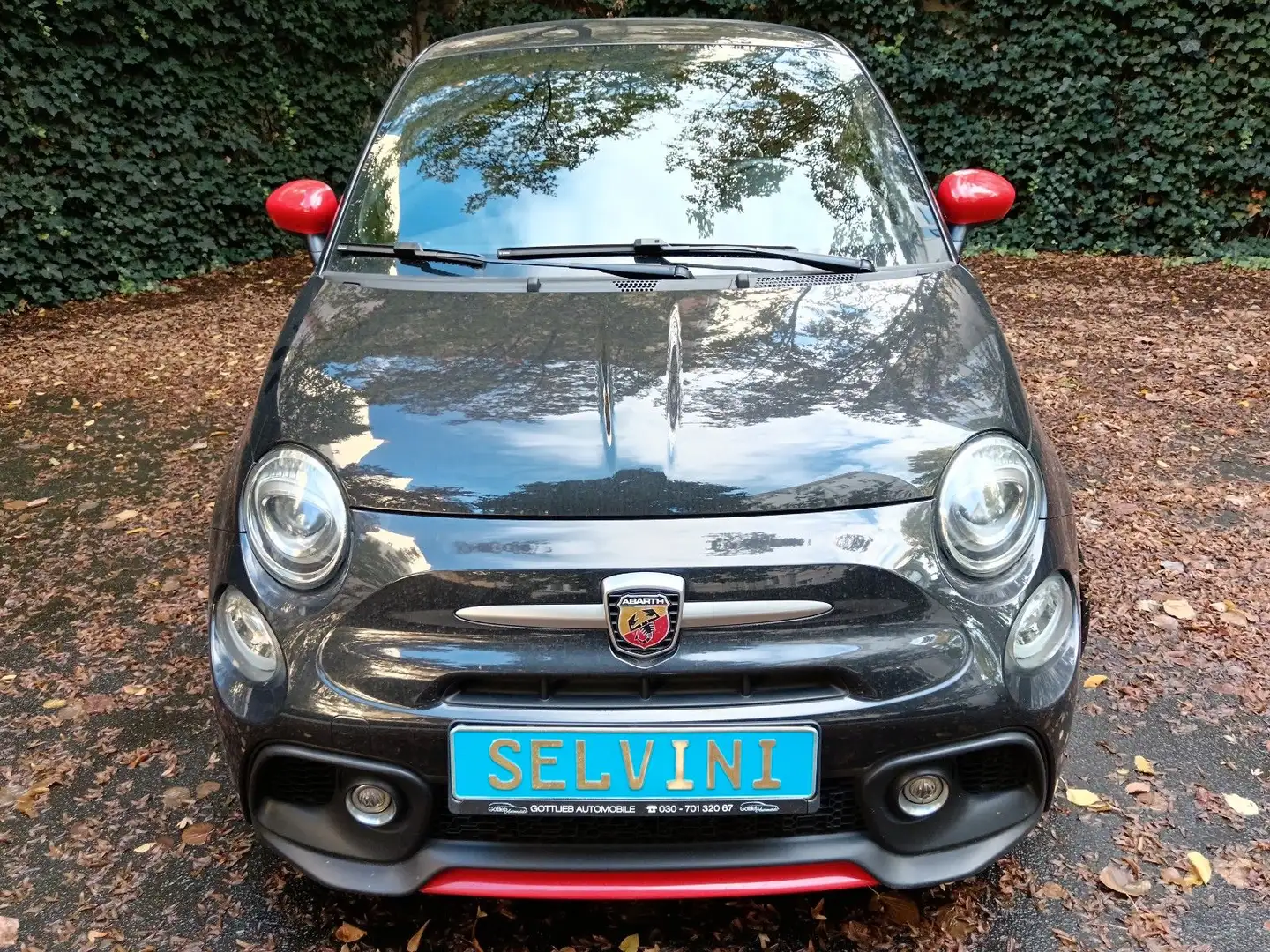 Abarth 500 595 Pista-Record Monza-PDC-TÜV NEU Schwarz - 2