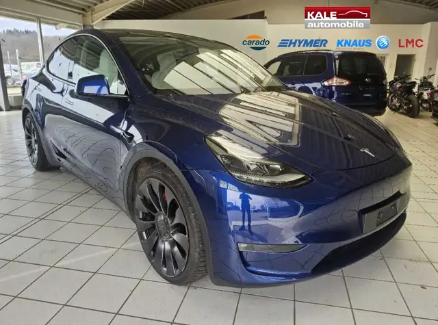 Tesla Model Y Performance AWD *21Zoll*LEDER/Weiss*1.HAND*