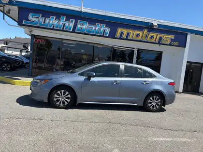 Blue 2022 Toyota Corolla Hybrid Sedan Automatic