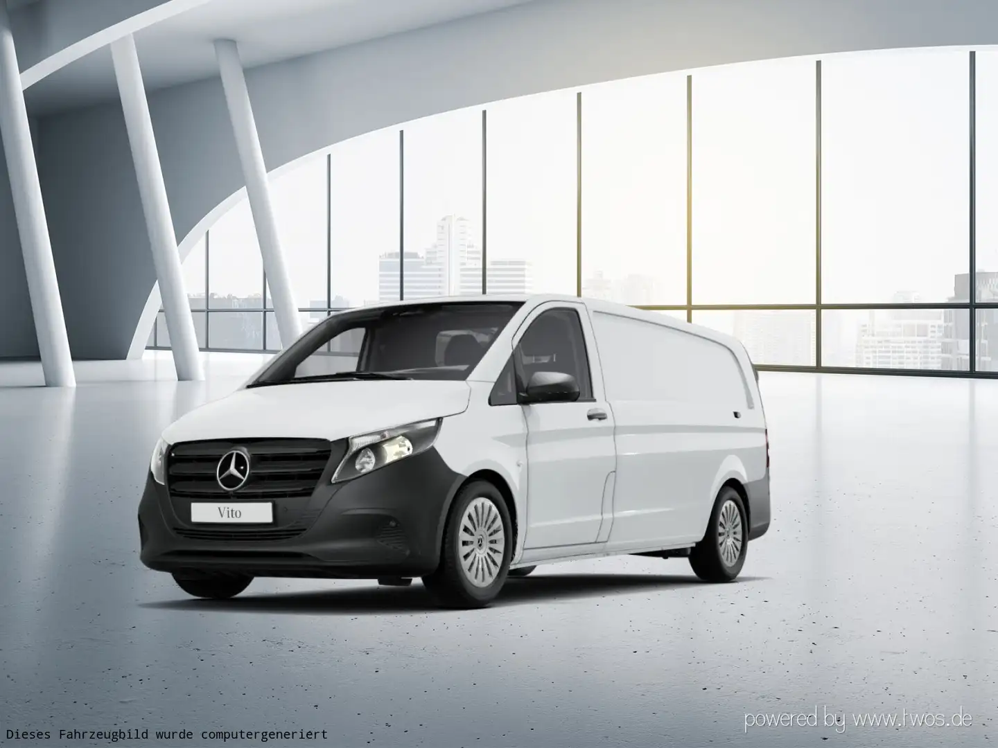 Mercedes-Benz Vito 116 KA/EL ATG Navi Klima KAM Facelift Weiß - 2