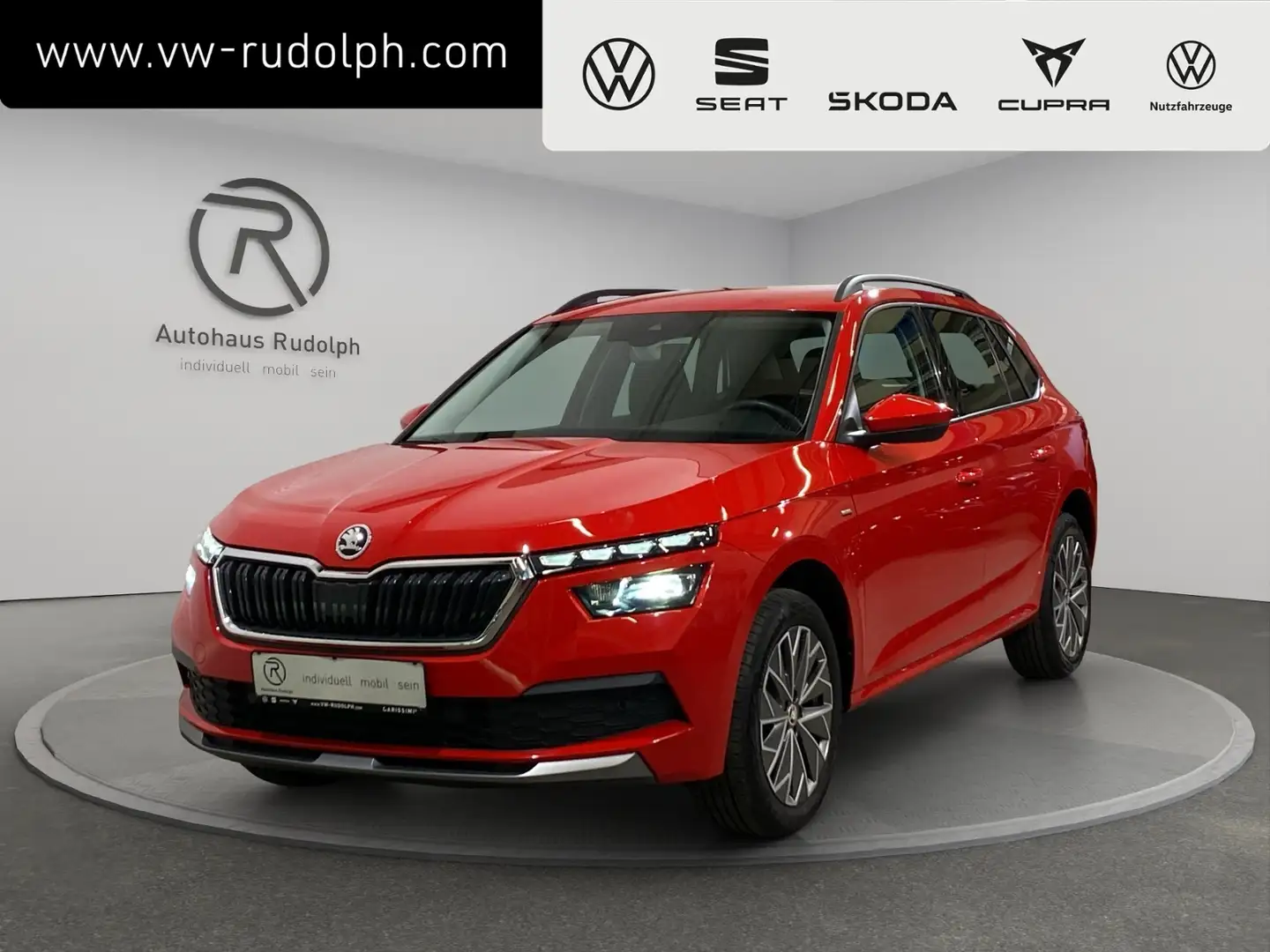 Skoda Kamiq 1.0 TSI DSG Ambition / Navi LED RFK AHK Rot - 1
