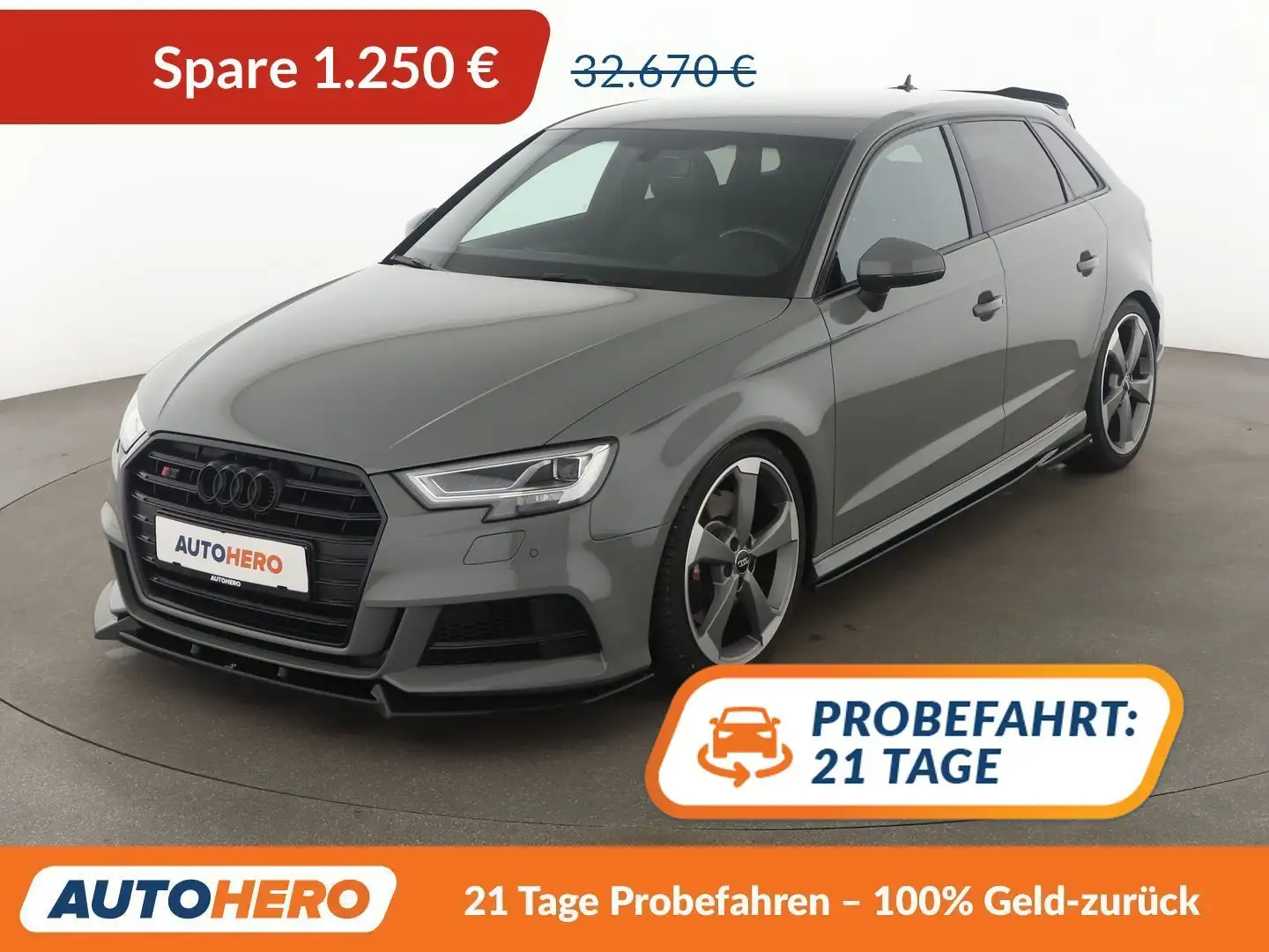 Audi Sonstige 2.0 TFSI quattro Aut.*NAVI*MATRIX*CAM*VC*SHZ* Grau - 1