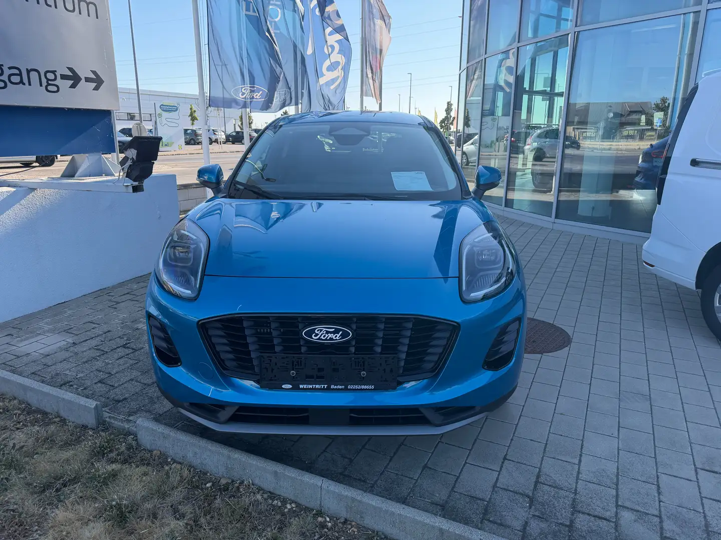 Ford Puma 1.0 Ecoboost Titanium Aut. Lager+Leasingbonus Blau - 2