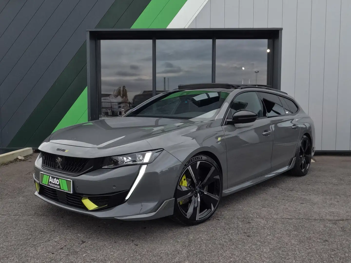 Peugeot 508 Hybrid4 360 e-EAT8 Peugeot Sport Engineered Gris - 1