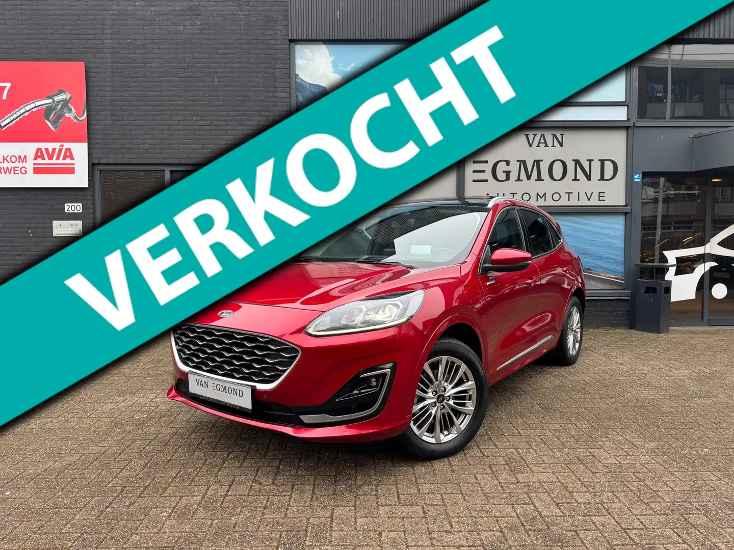 Ford Kuga 2.5 PHEV Vignale Rot - 1